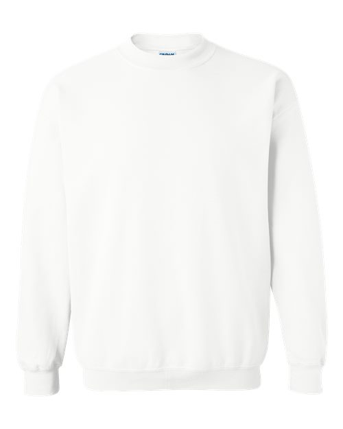 White - Gildan 18000 Blank Hoodie