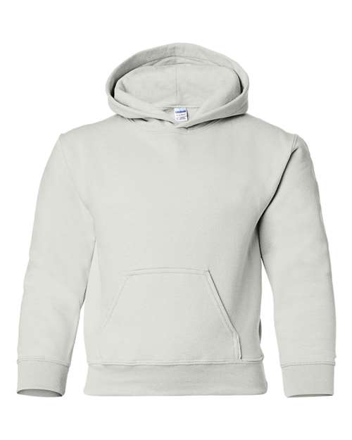 White - Gildan 18500B Blank Hoodie