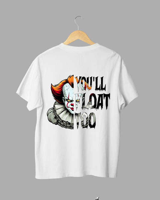 Creepy Clown Horror Graphic T-Shirt