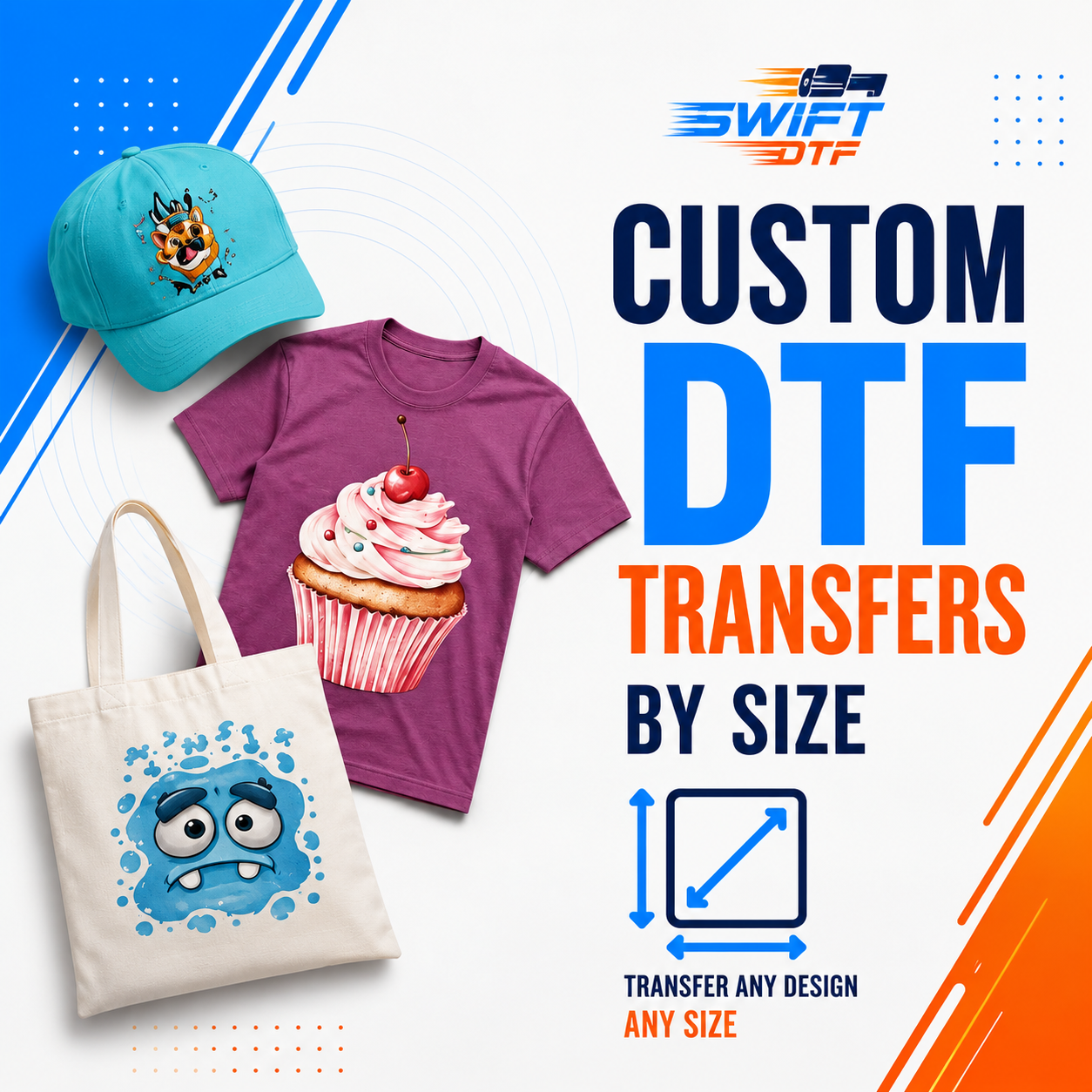 DTF Transfers by Size