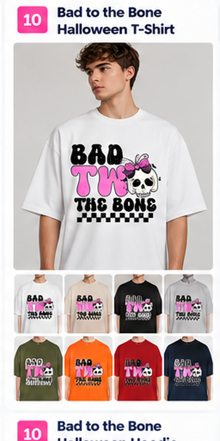 Bad to the Bone T-Shirt — color preview