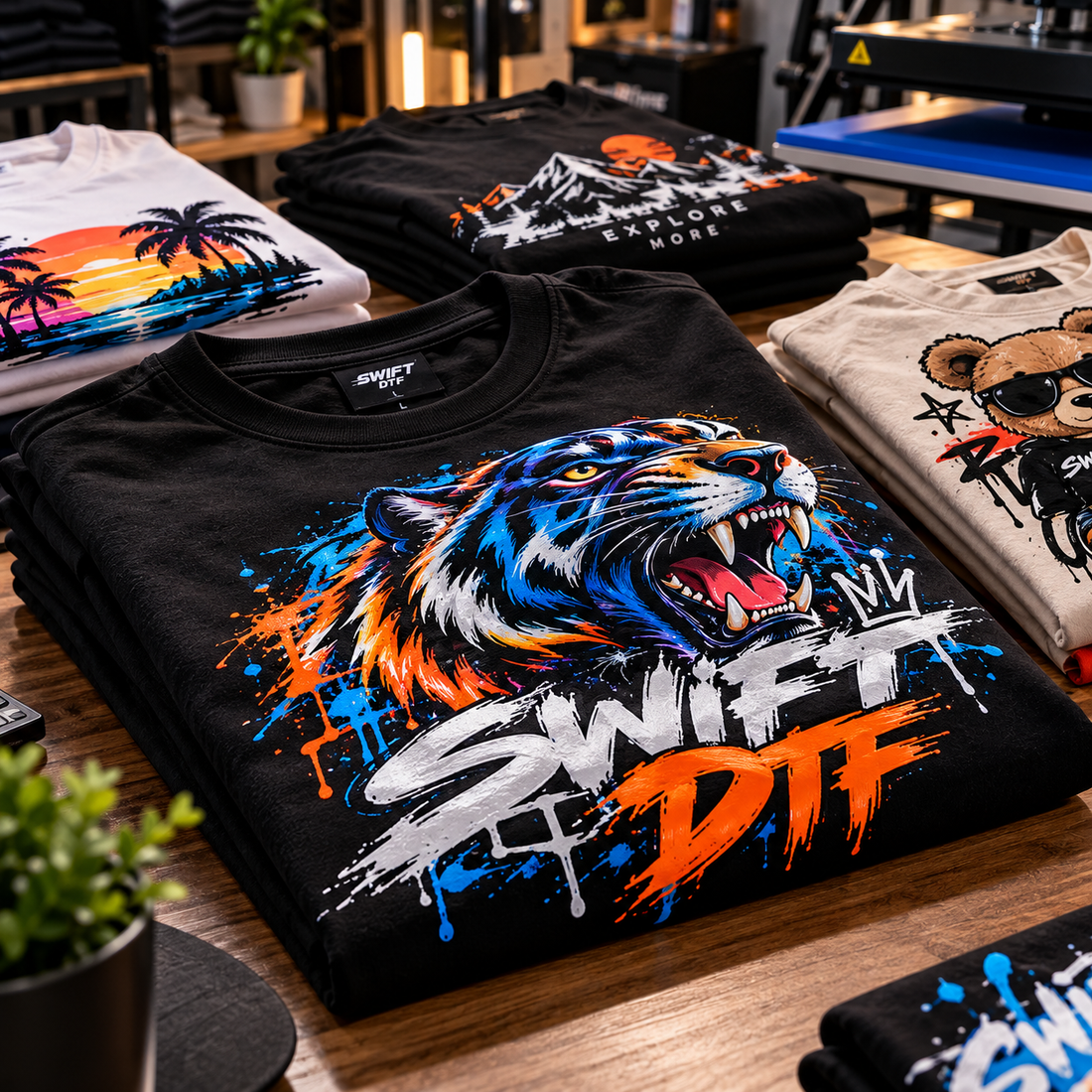 How to Start a High-Profit T-Shirt Brand with Custom DTF Transfers | Swift DTF