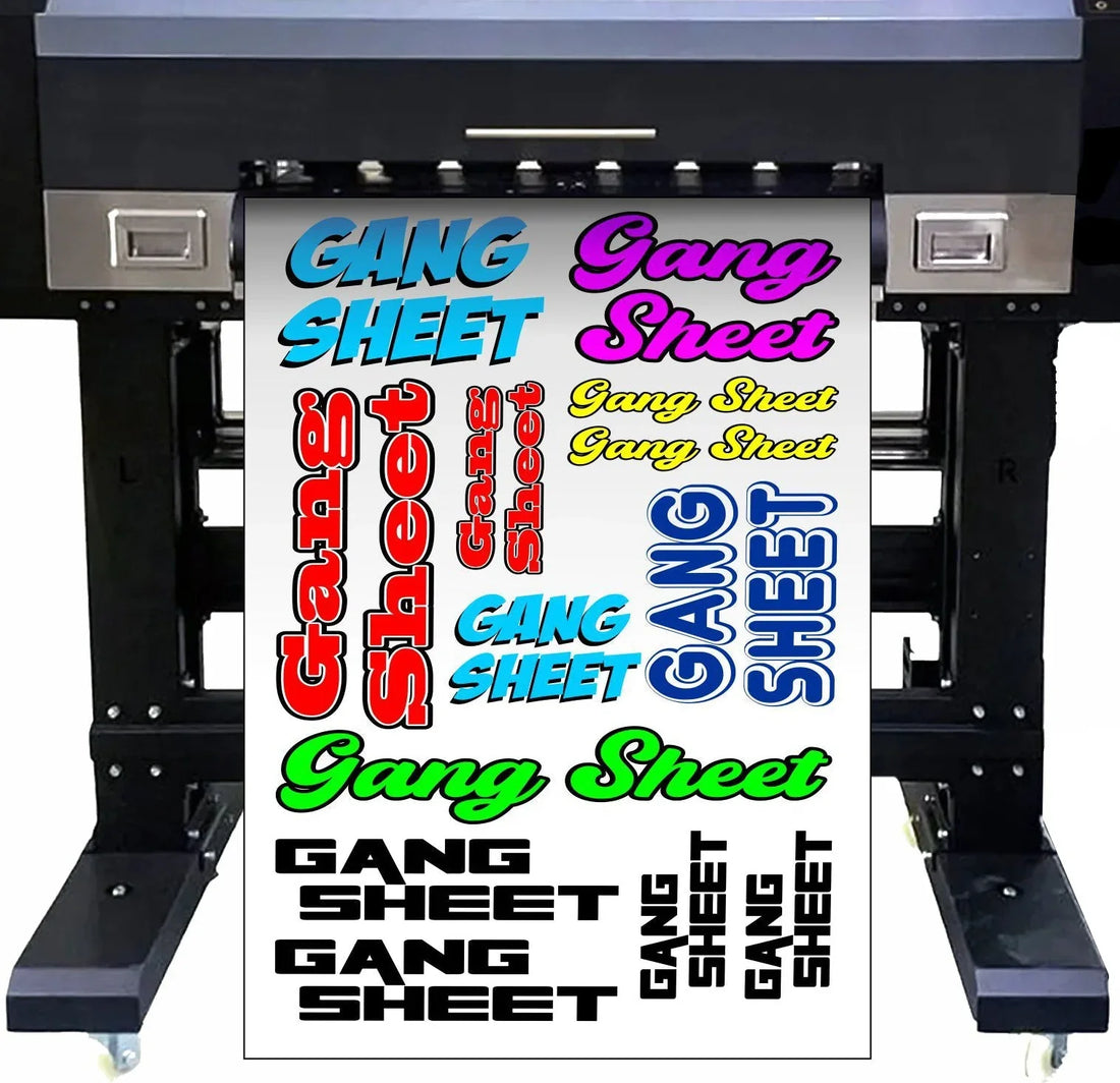 What Is a DTF Gang Sheet? (And How It Cuts Your Printing Cost)