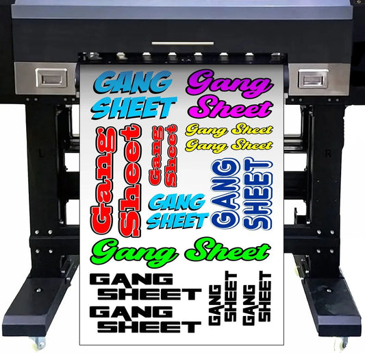 What Is a DTF Gang Sheet? (And How It Cuts Your Printing Cost)