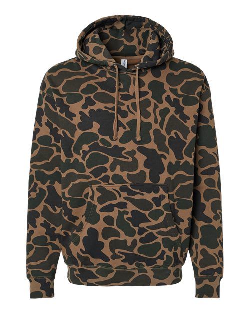 Duck Camo - Independent Trading Co. IND4000 Blank Hoodie