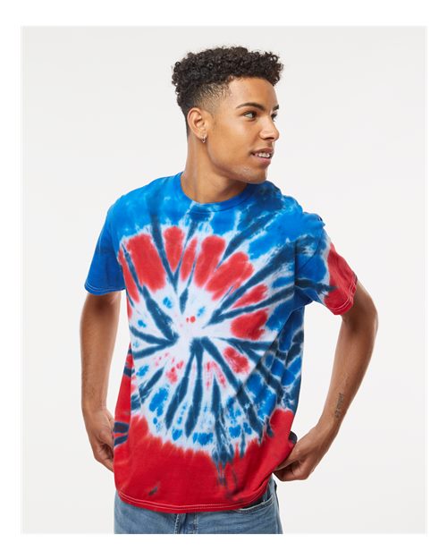 Unisex Multi-Color Tie-Dyed T-Shirt