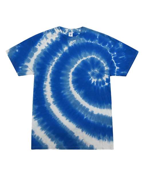 Swirl Blue - Colortone 1000Y Blank Hoodie