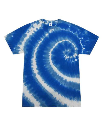 Swirl Blue - Colortone 1000Y Blank Hoodie