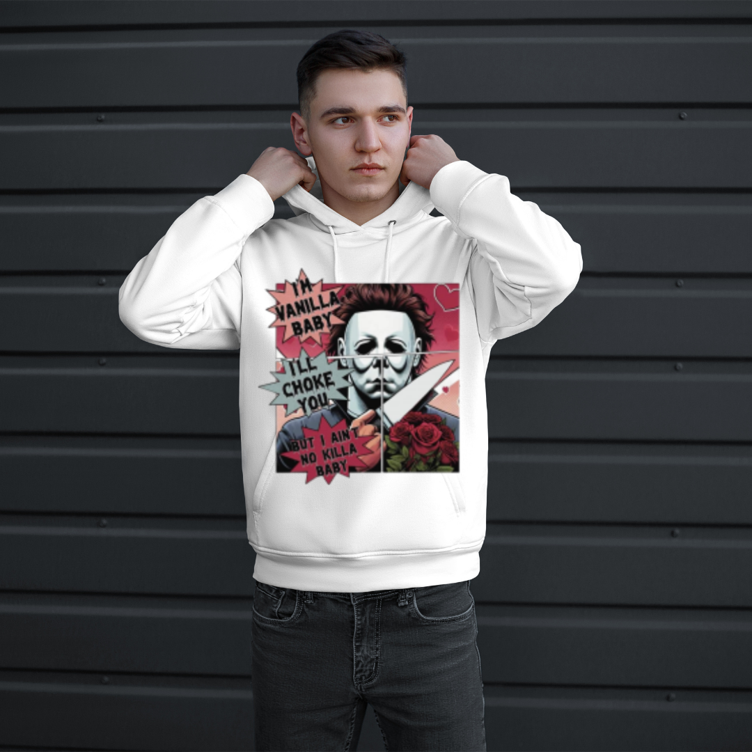 Vintage Horror Collage Halloween Hoodie