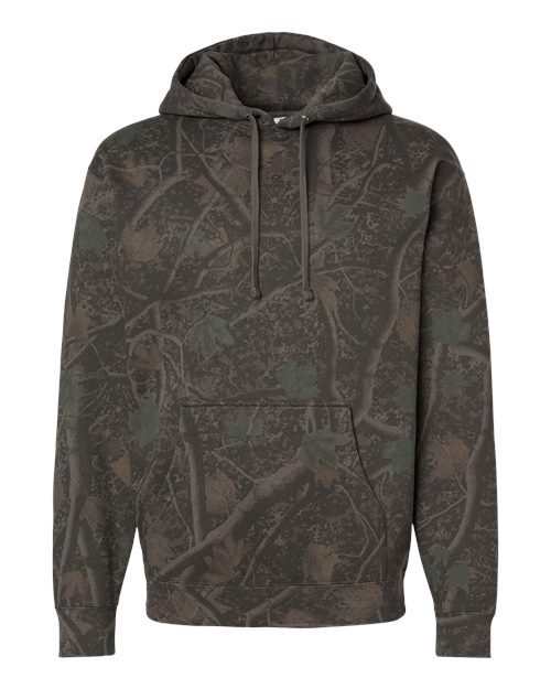 Darkwood Tree Camo - Independent Trading Co. IND4000 Blank Hoodie