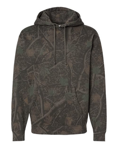Darkwood Tree Camo - Independent Trading Co. IND4000 Blank Hoodie
