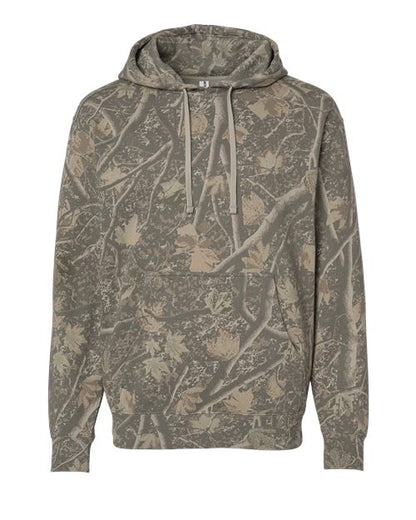 Deadwood Tree Camo - Independent Trading Co. SS4500 Blank Hoodie
