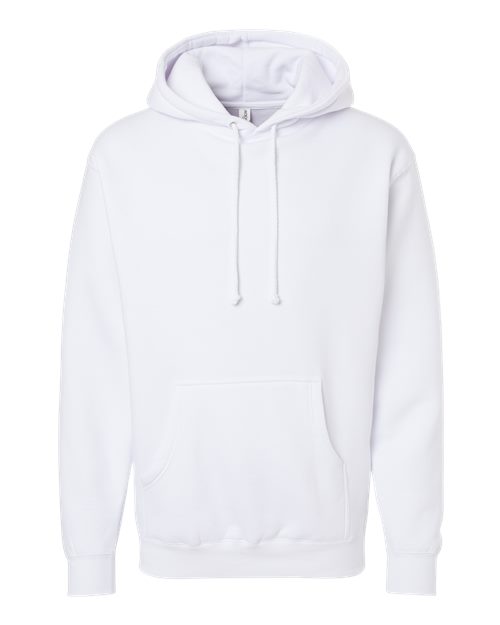 White - Independent Trading Co. IND4000 Blank Hoodie