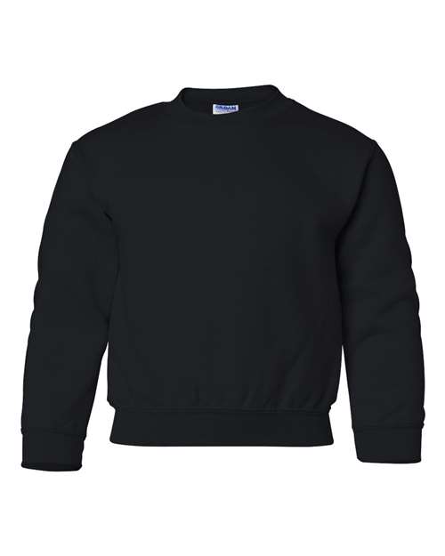 Black - Gildan 18000B Blank Hoodie