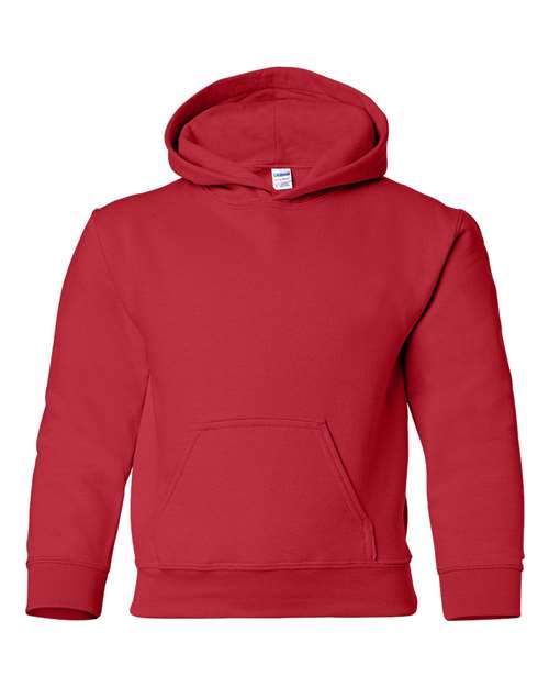 Red - Gildan 18500B Blank Hoodie