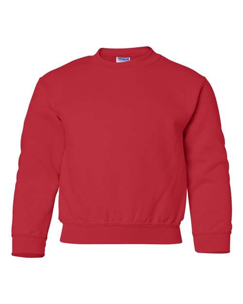 Red - Gildan 18000B Blank Hoodie