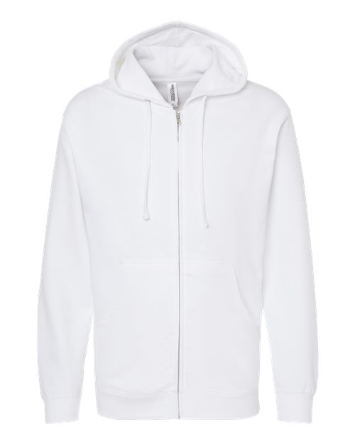 White - Independent Trading Co. SS4500Z Blank Hoodie