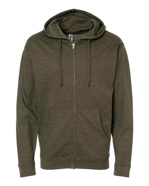 Army Heather - Independent Trading Co. SS4500Z Blank Hoodie