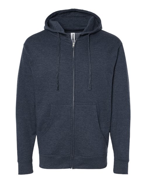 Classic Navy Heather - Independent Trading Co. SS4500Z Blank Hoodie