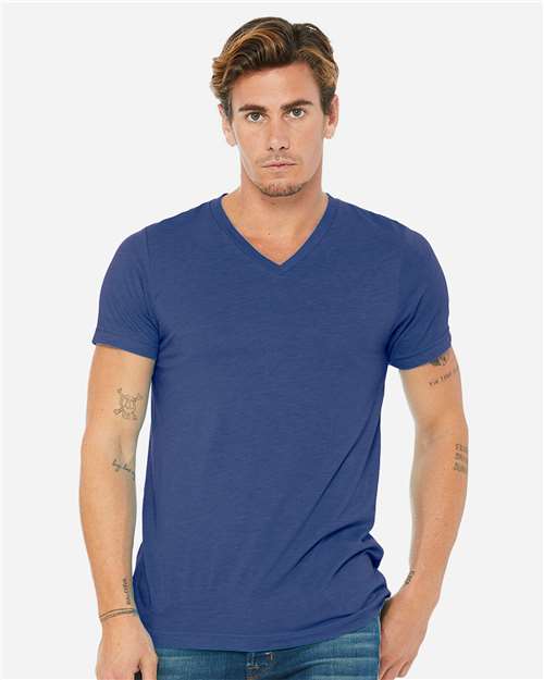 Unisex Triblend V-Neck Tee