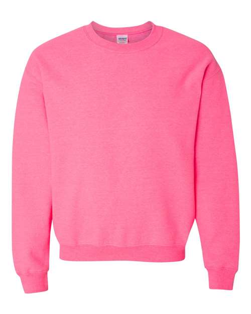 Safety Pink - Gildan 18000 Blank Hoodie