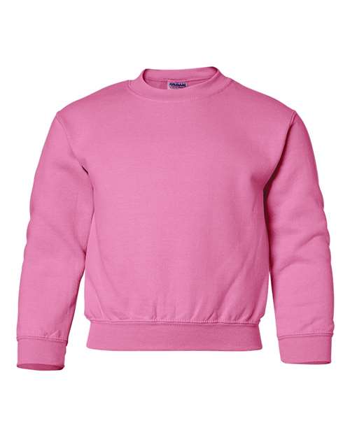 Safety Pink - Gildan 18000B Blank Hoodie