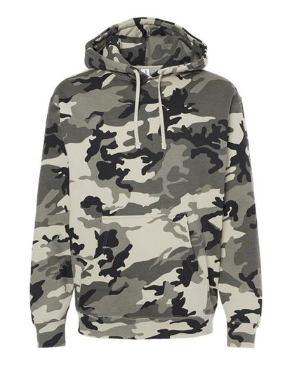 Snow Camo - Independent Trading Co. IND4000 Blank Hoodie