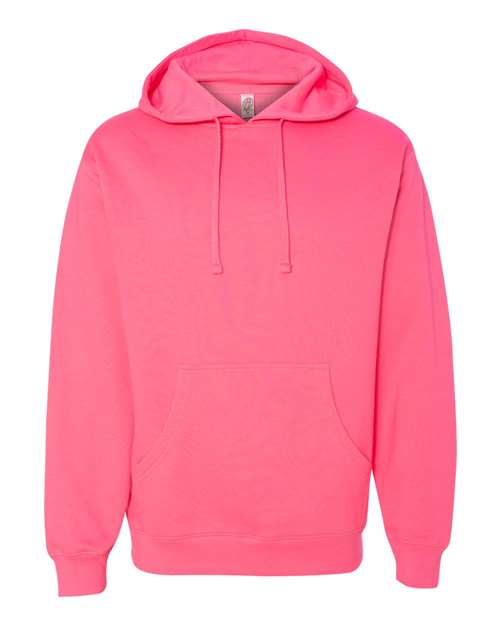 Neon Pink - Independent Trading Co. SS4500 Blank Hoodie