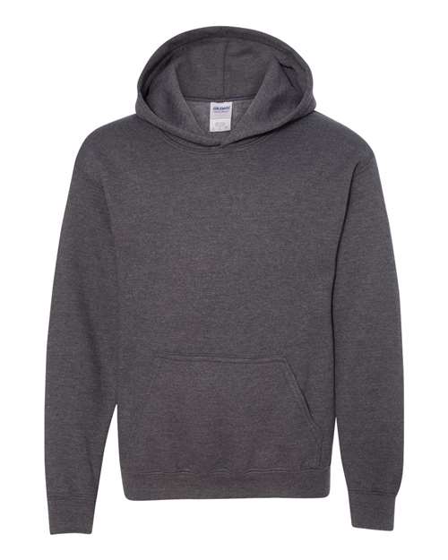 Dark Heather - Gildan 18500B Blank Hoodie