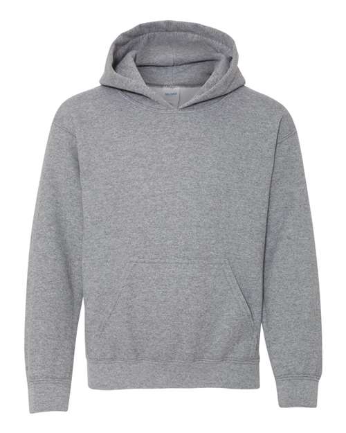 Graphite Heather - Gildan 18500B Blank Hoodie