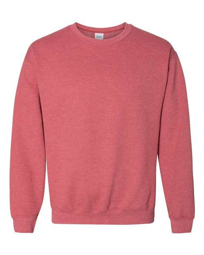 Heather Scarlet Red - Gildan 18000 Blank Hoodie