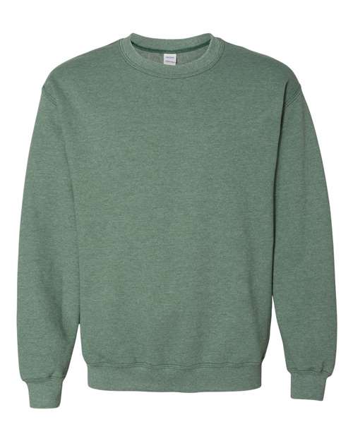 Heather Dark Green - Gildan 18000 Blank Hoodie