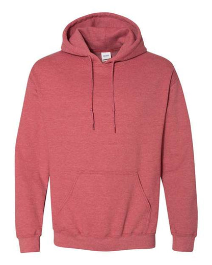 Heather Scarlet Red - Gildan 18500 Blank Hoodie