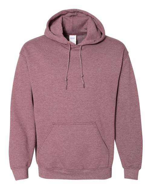 Heather Dark Maroon - Gildan 18500 Blank Hoodie