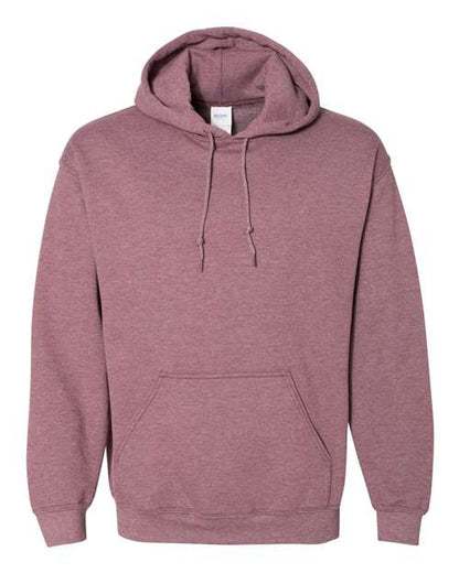 Heather Dark Maroon - Gildan 18500 Blank Hoodie