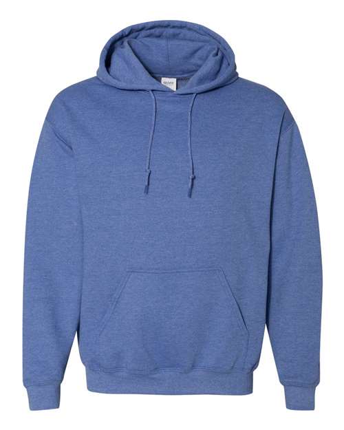 Heather Deep Royal - Gildan 18500 Blank Hoodie