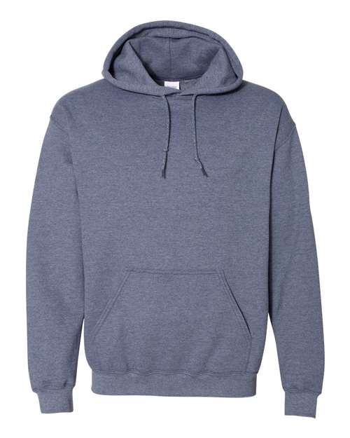 Heather Dark Navy - Gildan 18500 Blank Hoodie