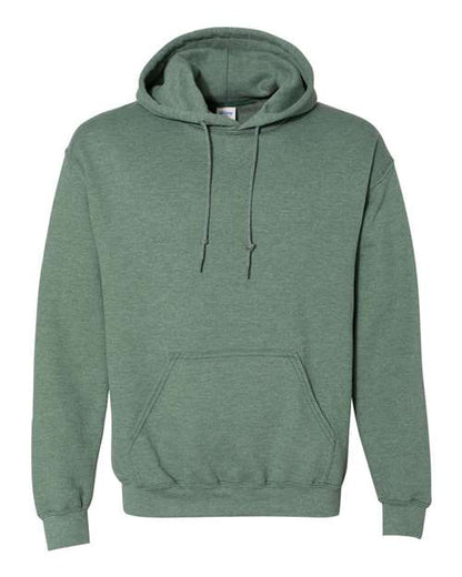 Heather Dark Green - Gildan 18500 Blank Hoodie