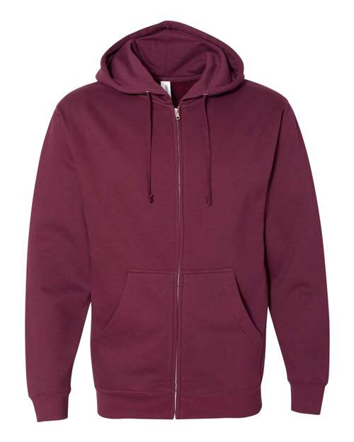 Maroon - Independent Trading Co. SS4500Z Blank Hoodie