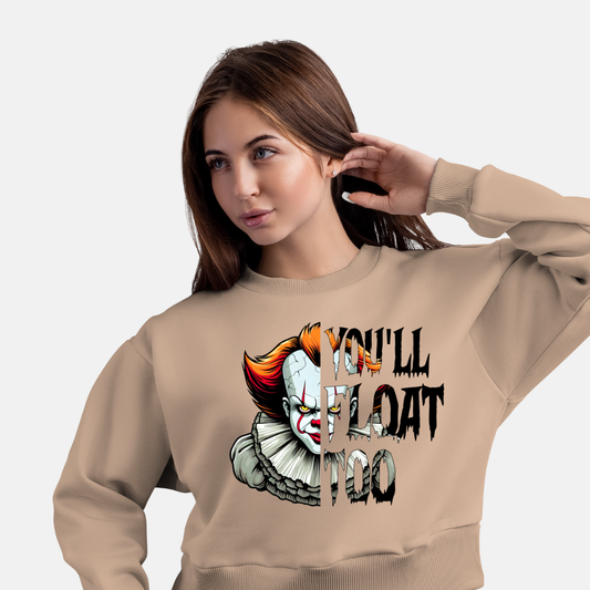 Creepy Clown Horror Graphic Hoodie