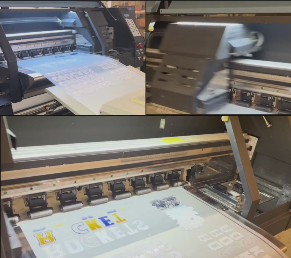 Direct to film printing transfers 